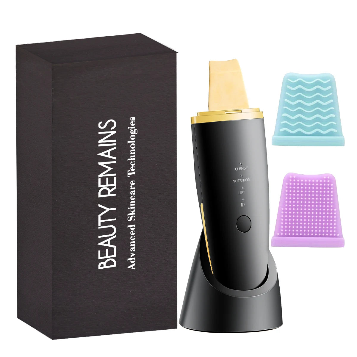 Ultrasonic Scrubber Blackhead Remover Deep Cleansing Scraper Face Exfoliator Acne Cleansing Scraper Face Lift Skincare Tools  Ve