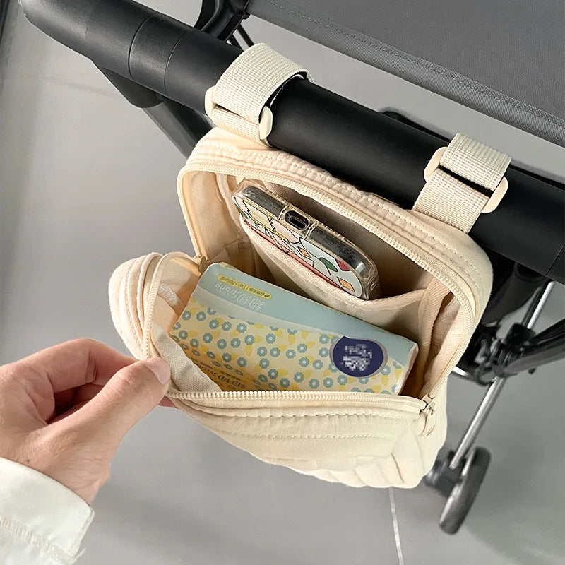 Bear Mommy Bag Baby Stroller Bag Pram Baby Stuff Organizer Holder Baby Stroller Accessories Hanging Caddy Storage Bag