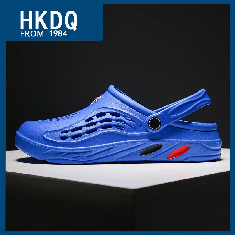 Large Size 36-49 Trend Summer Sandals For Men White Comfortable EVA Casual Clogs Man Lightweight Anti-slip Men's Beach Slippers