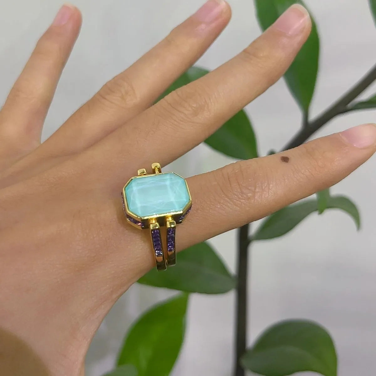 Rings Sales Trend Luxury Brand High Quality Jewelry Original Shiny Christmas Birthday Cocktail Party Engagement Gift for Women