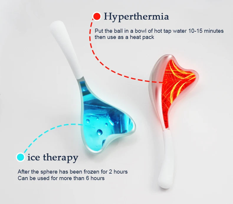 Sticks Facial Skin Care Ice Globes for Women Face Eyes, Face Beauty Tools Esthetician Supplies Cooling Spa Globes