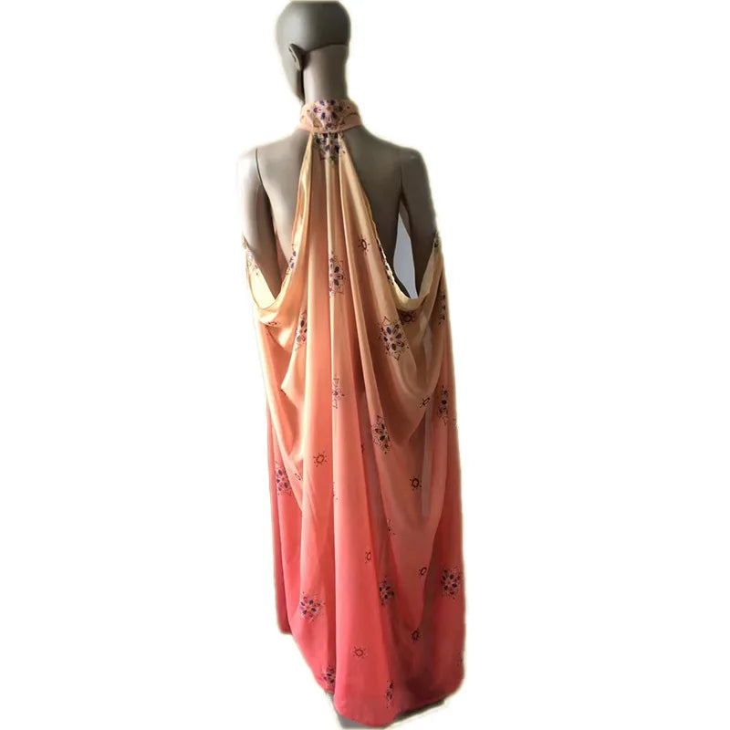 Halloween Costume Women Shawl Cape Cloak Medieval Neck Cape Shawl Cosplay Princess Witch Bride Party Chiffon Light Coat Robe