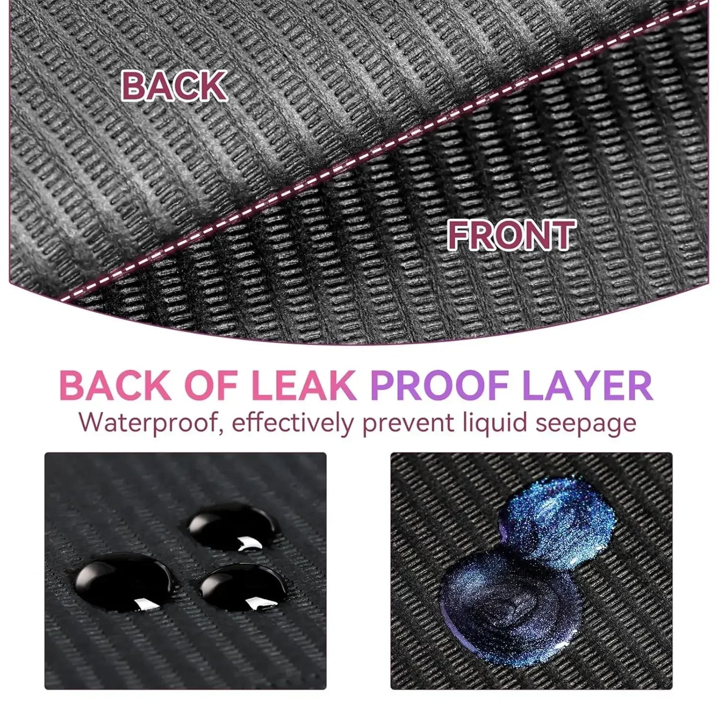 100/50/30/15/5PCS Disposable Nail Mats Fordable Nail Paper Towels for Table Acrylic Nail Practice Sheet Nail Art Table Mats