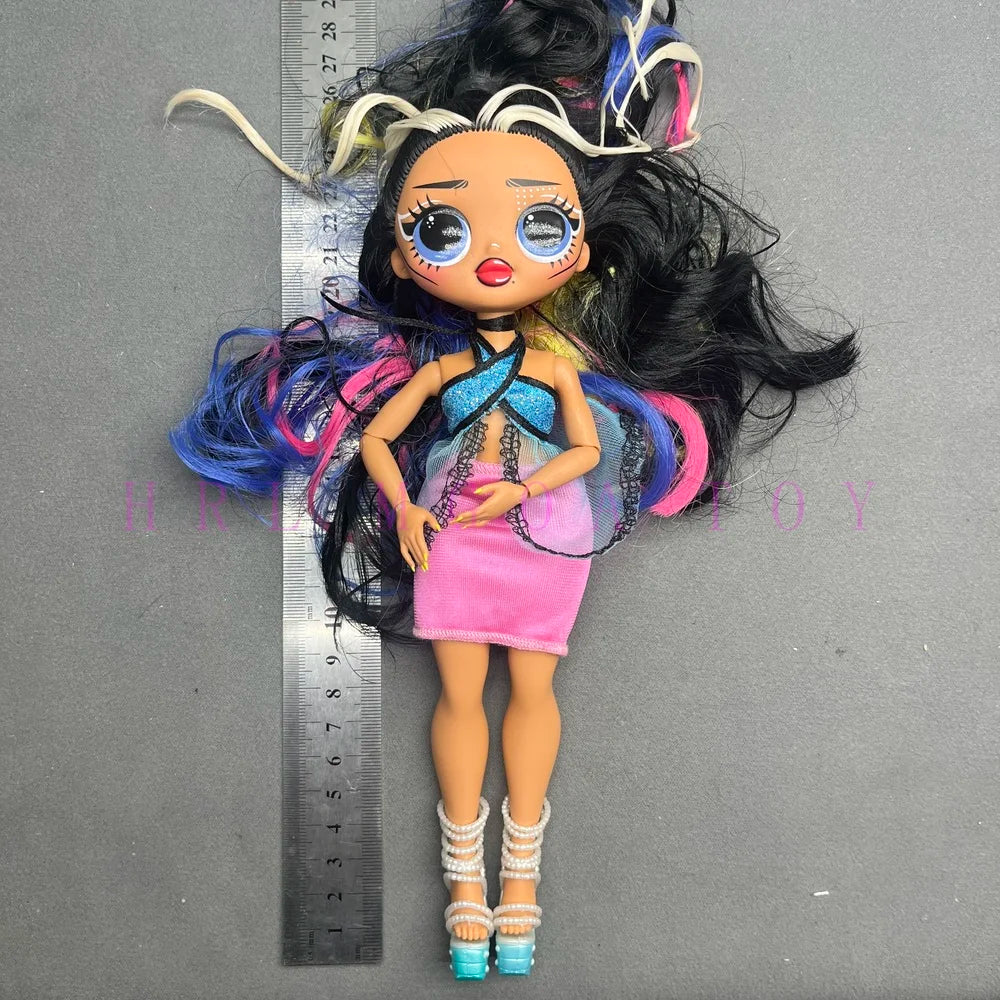 Original 24cm OMG multi-style big sister fashion dressup girl DIY holiday gift doll toy