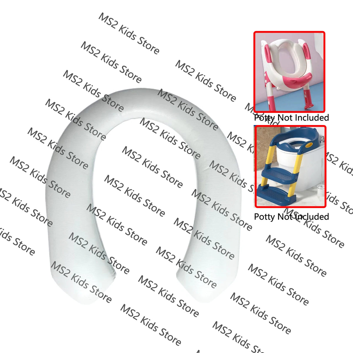 Soft Children's Pot Cushion Baby Potty Ladder Road Pots Mat Toilet Seat Cover Mats Potties Trainer Cute Chick Panda Cow WC Pad