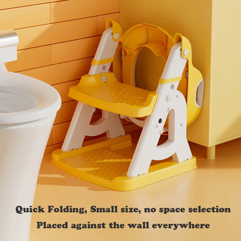 Newly Upgraded Portable Potty Child Baby Boy Potty Training Seat Step Stool Baby Potty Portable Child Urinal Baby Toilet Pot