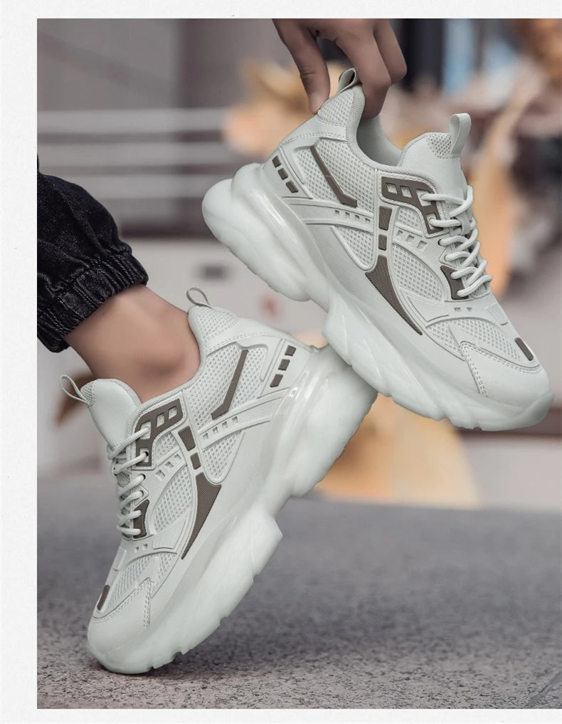 High Quality Casual Sports Elevator Shoes Height Boosting Dad Shoes for Men Hidden Heels Increase Insole 8CM Unisex Lift Sneaker