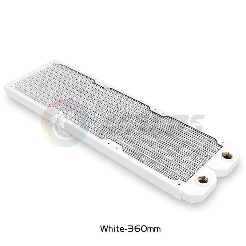 Computer Water Cooling Radiator Slim 20mm Copper 120/240/360/480mm Watercooler Heat Exchanger 12cm Fan Cooler