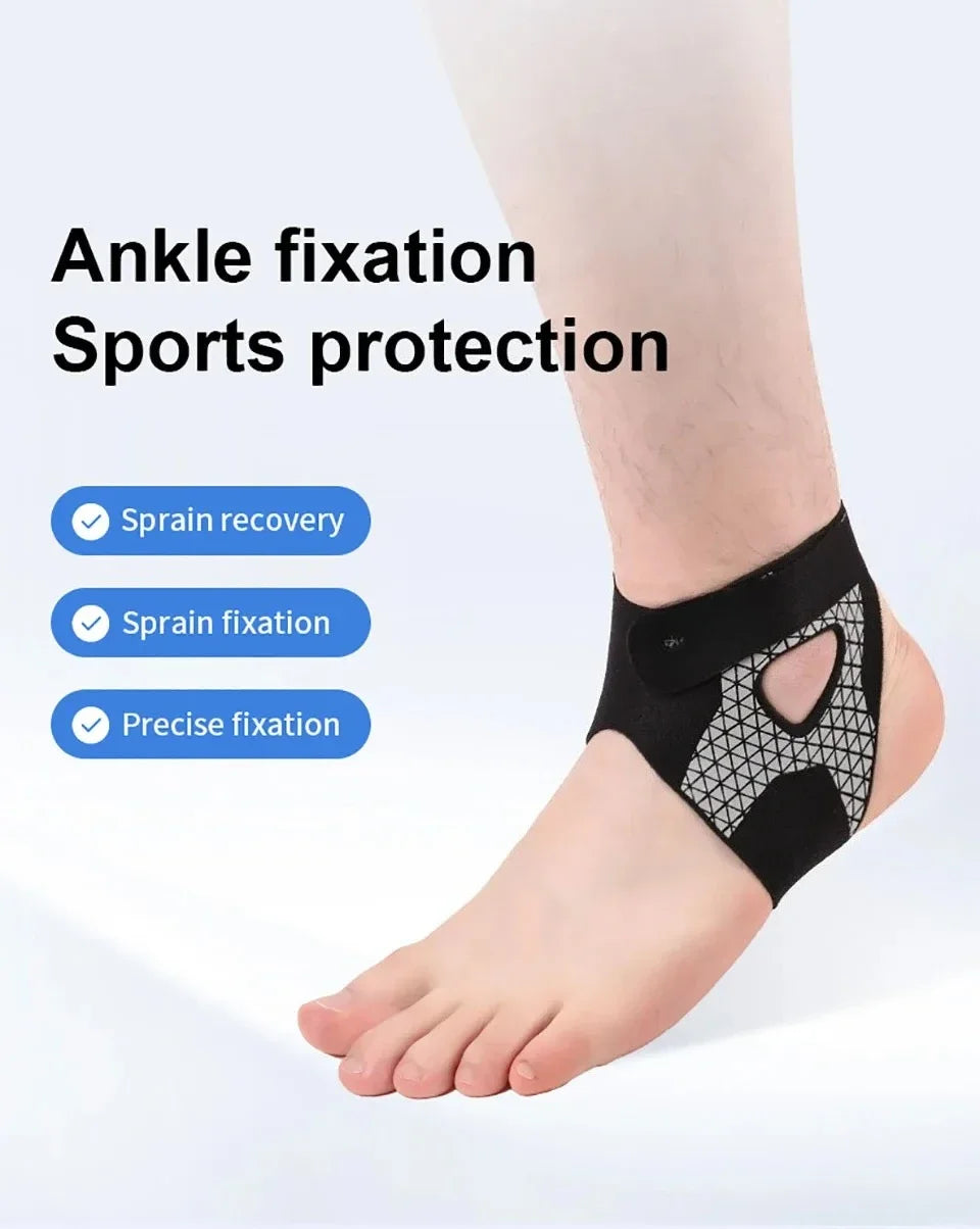 1-10pcs S/M/L  Adjustable Elastic Ankle Wrap Breathable Thin Heel Support Sports Compression for Running  Sprain Prevention