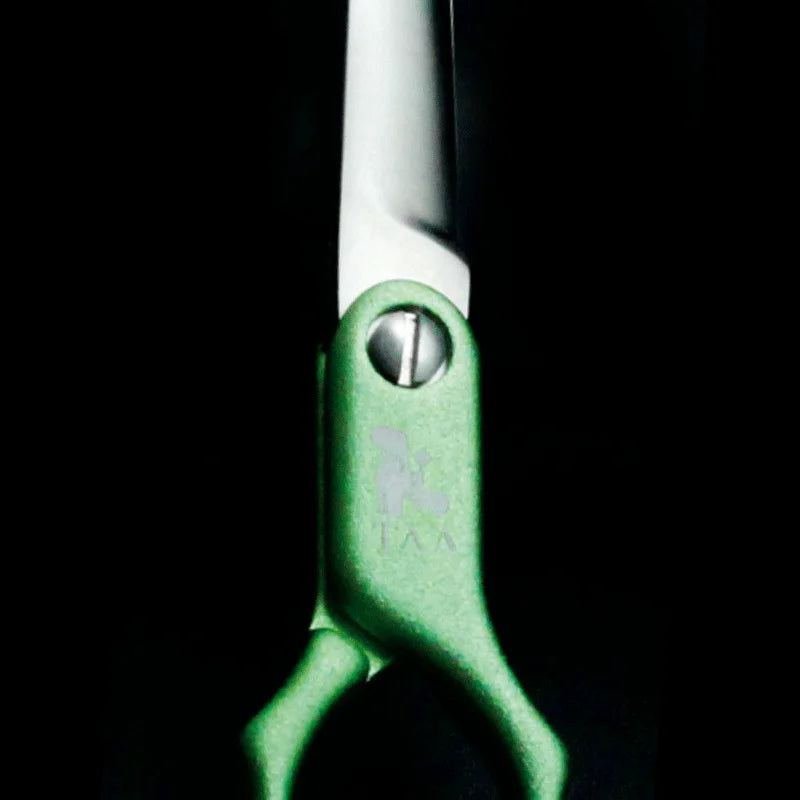 TAA Dog Scissors Professional Pet Grooming Scissors 6 Inch Curved Scissors for Dog Cat Grooming Shears Ultra-Light Cutter H-01