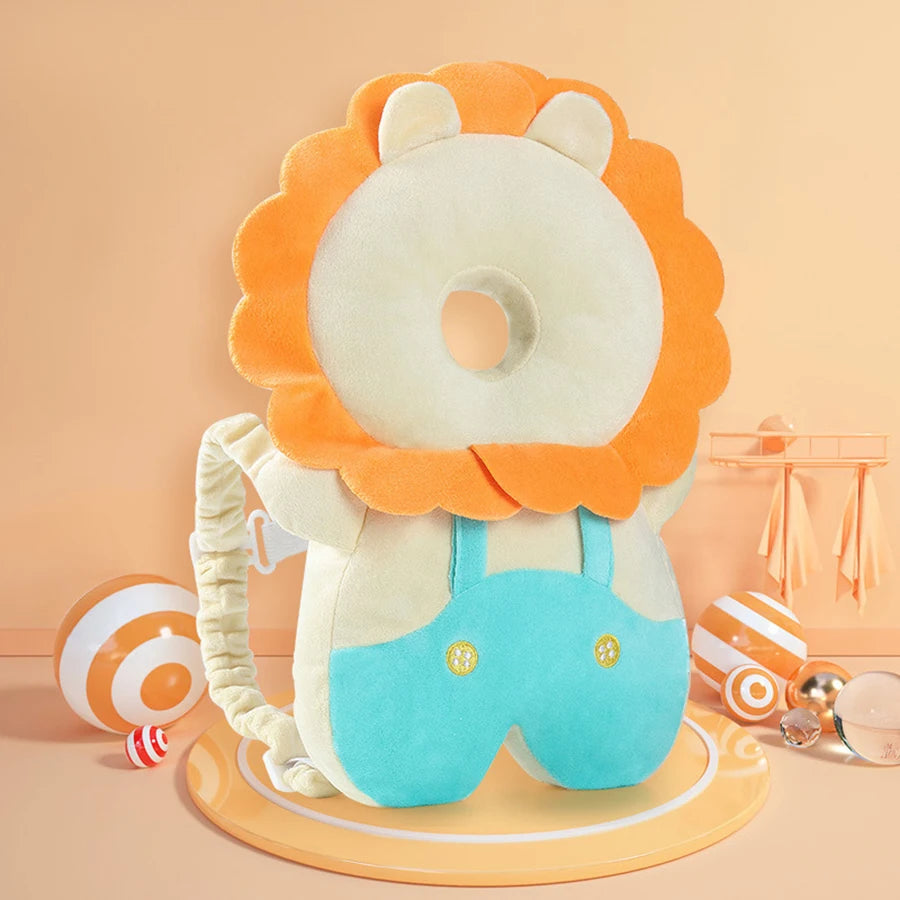 Baby Anti Fall Head Protector Pillow Summer Breathable Infant Learning Walking Head Protection Cushion Toddler Safety Anti Colli