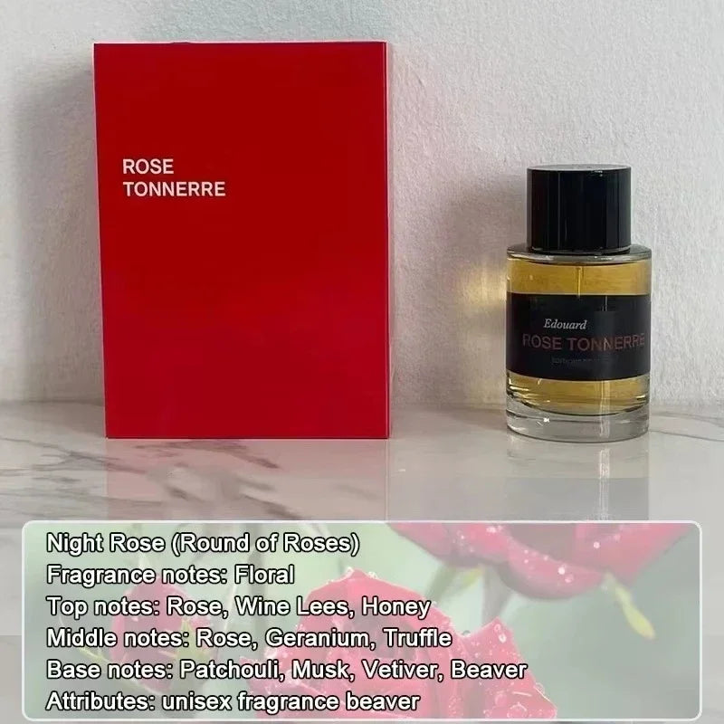 100ML Classic Luxury Perfume Sexy alluring rose fragrance Noble and elegant patchouli Intellectual and understated vanilla root