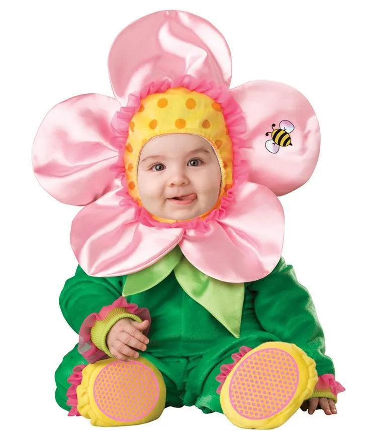 Halloween Baby Boy Girl Clothes Romper Onesie Newborn Toddler Christmas Rompers Flannel Warm Soft Baby Infant Costume