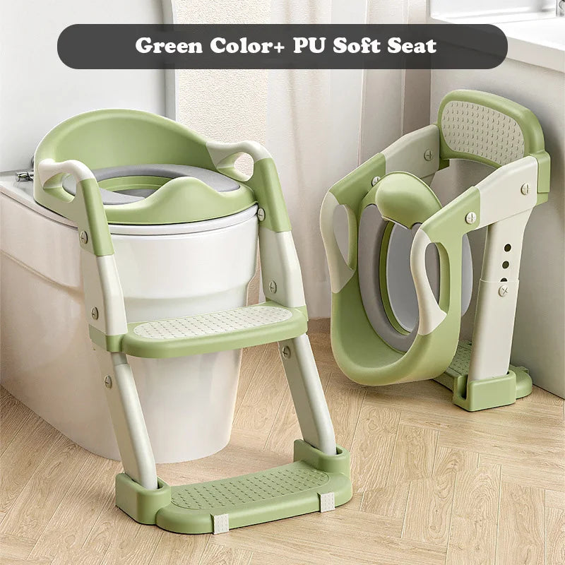 Children's Toilet Seat Baby Boy Step Stool Portable Potty Child WC Portable Child Potty Training Seat Baby Toilet Pot Baby Potty