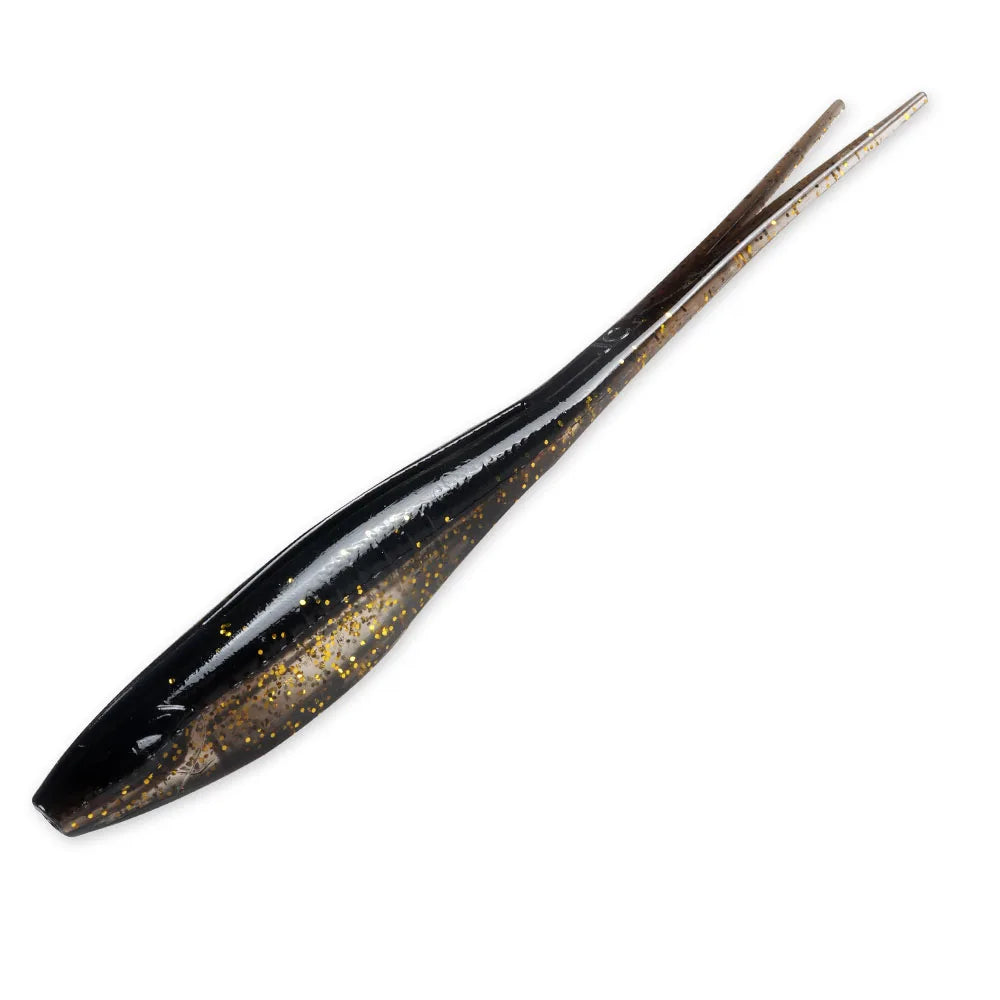 JOHNCOO 3pcs Floating Drop Shotting Soft Bait Fishing Lure 180mm V-shape Split Tail Swimbait Worm Topwater 18g