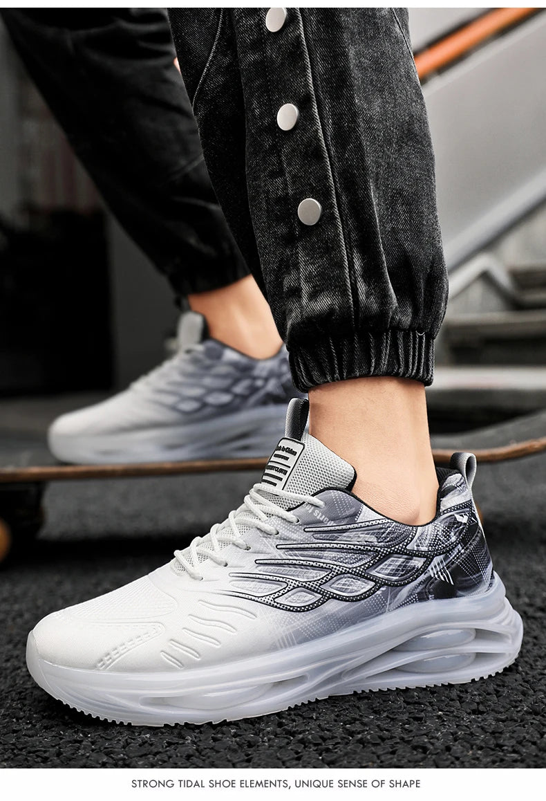 Men Running Shoes Comfortable Sport Shoes Men Lightweight Walking Shoes Men Sneakers Breathable Zapatillas Flats Jogging Shoes