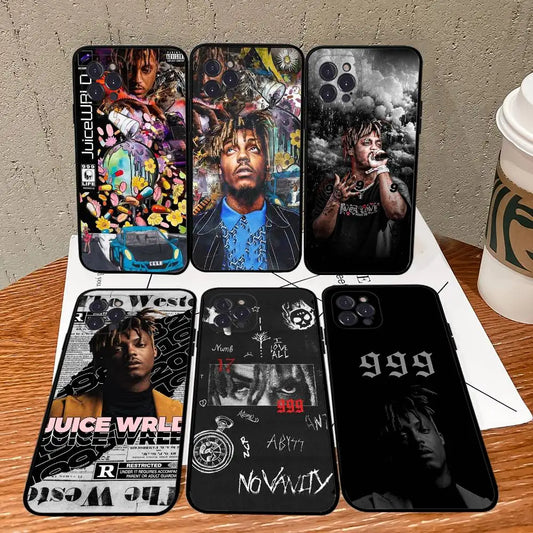 Juice Cool 999 Wrld Phone Case For IPhone 16 17 Air 15 14 13 12 11 Pro Max 16E Plus Fundas