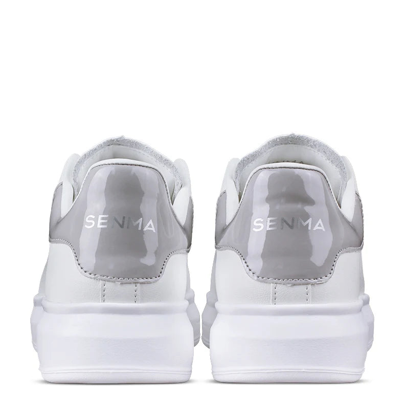 SENMA Luxury Design Sneakers For Men 2025 White Board-shoe Soft Women Walking Shoes Running Shoes Couples Sneakers Tennis shoes