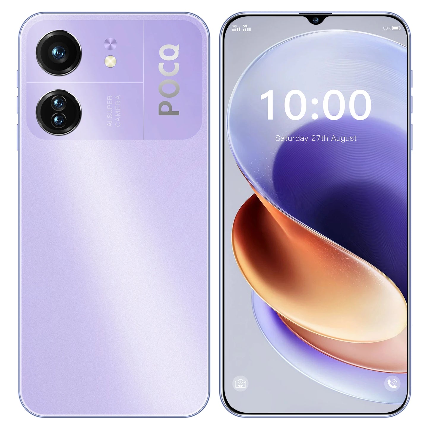 New 2026 High Quality X8 Pro original global version intelligent 5G dual card dual standby system 6800mAh battery