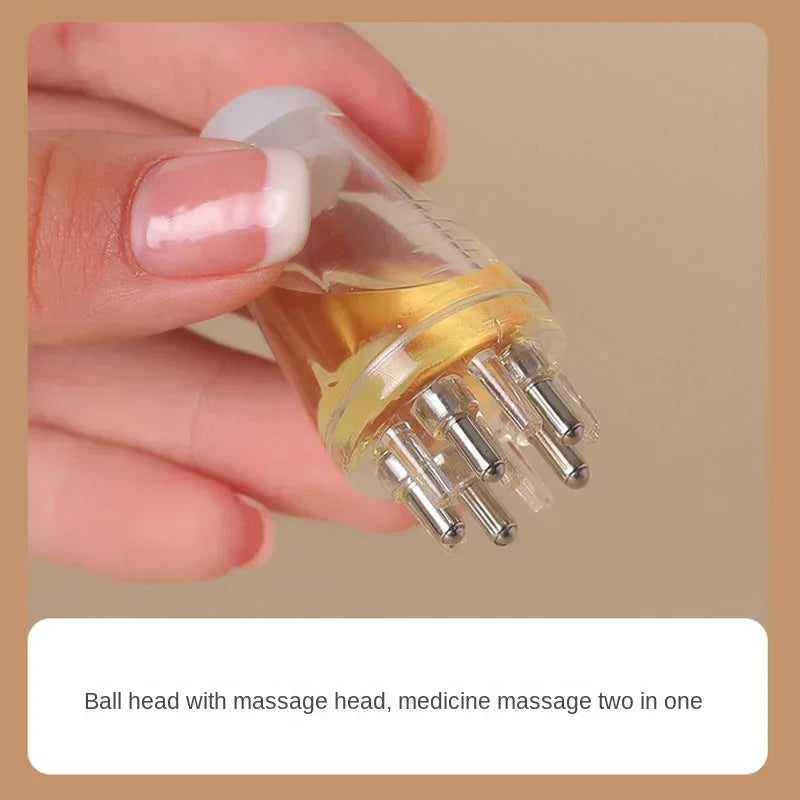 Scalp Applicator Liquid Comb Portable Mini Massage Comb Essential Oil Liquid Guiding Massager Anti Hair Loss Scalp Care Tools