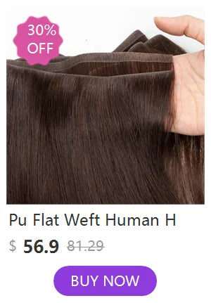 Seamless Natural Tape Weft  Long PU Skin Weft Tape in Human Extensions No Glue  Human Hair For Fine Hair 80cm Long Weft Bundles