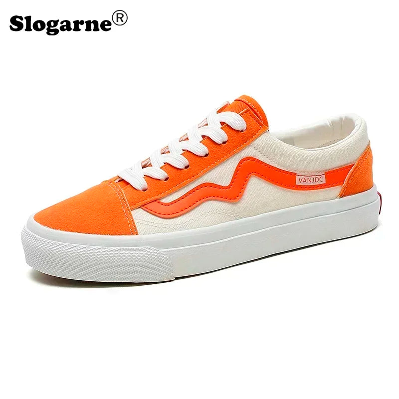 Lady Autumn Winter Casual Sneakers Women Comfort Canvas Shoes Men Loafers Unisex Students Casual Sports Shoes Flat Walking Shoes