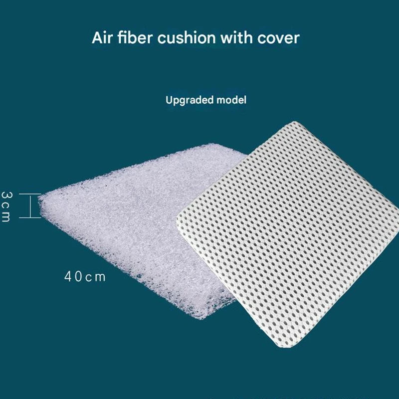 Breathable Cushion Made of 4D Air Fiber, Office Seat Cushion Is Dirt Resistant and Washable, Floor Cushion for Pet Food