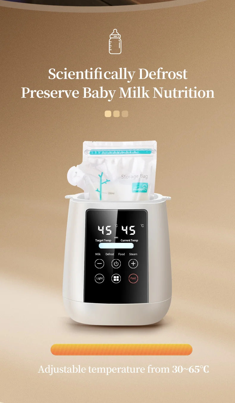 Baby Bottle Warmer sterilizer Multifunction Breast Milk Warmer Accurate Temperature Control Baby Bottle Heater Baby Newborn Item