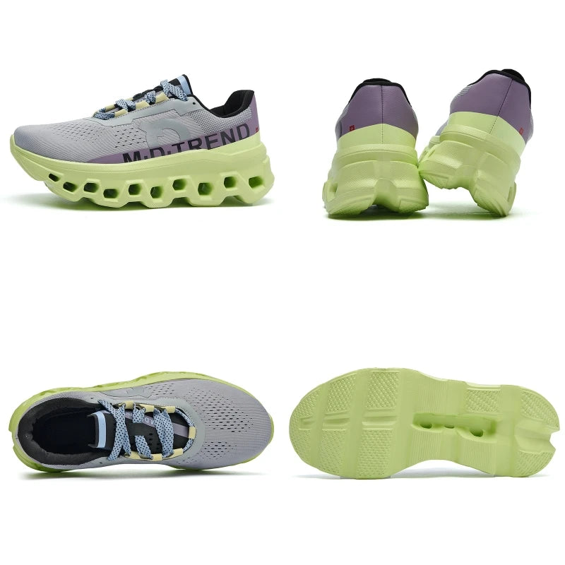 Mens Running Shoes Breathable Summer Sport Tennis Shoes Casual Ultra Lightweight Unisex Fashion Sneakers Non Slip Trainers