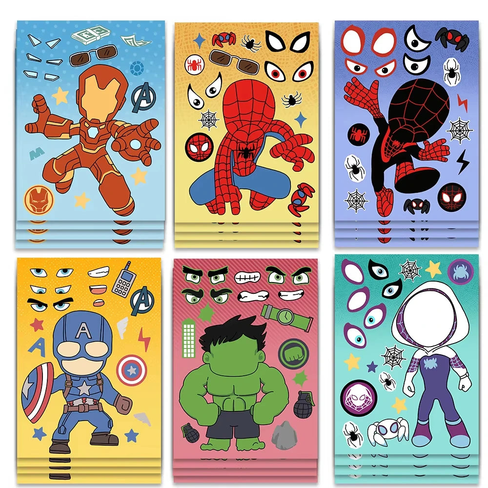 SpiderMan Birthday Party Decoration Party Supplies Set Tableware Tablecloth Cup Plate Balloon Cake Topper Party Supplies Gifts