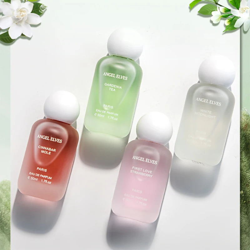 First Love Series Unisex Perfume Long-lasting Fresh Gardenia Tea Fruity Eau De Toilette Youth Girl Body Fragrance Spray New 50ml