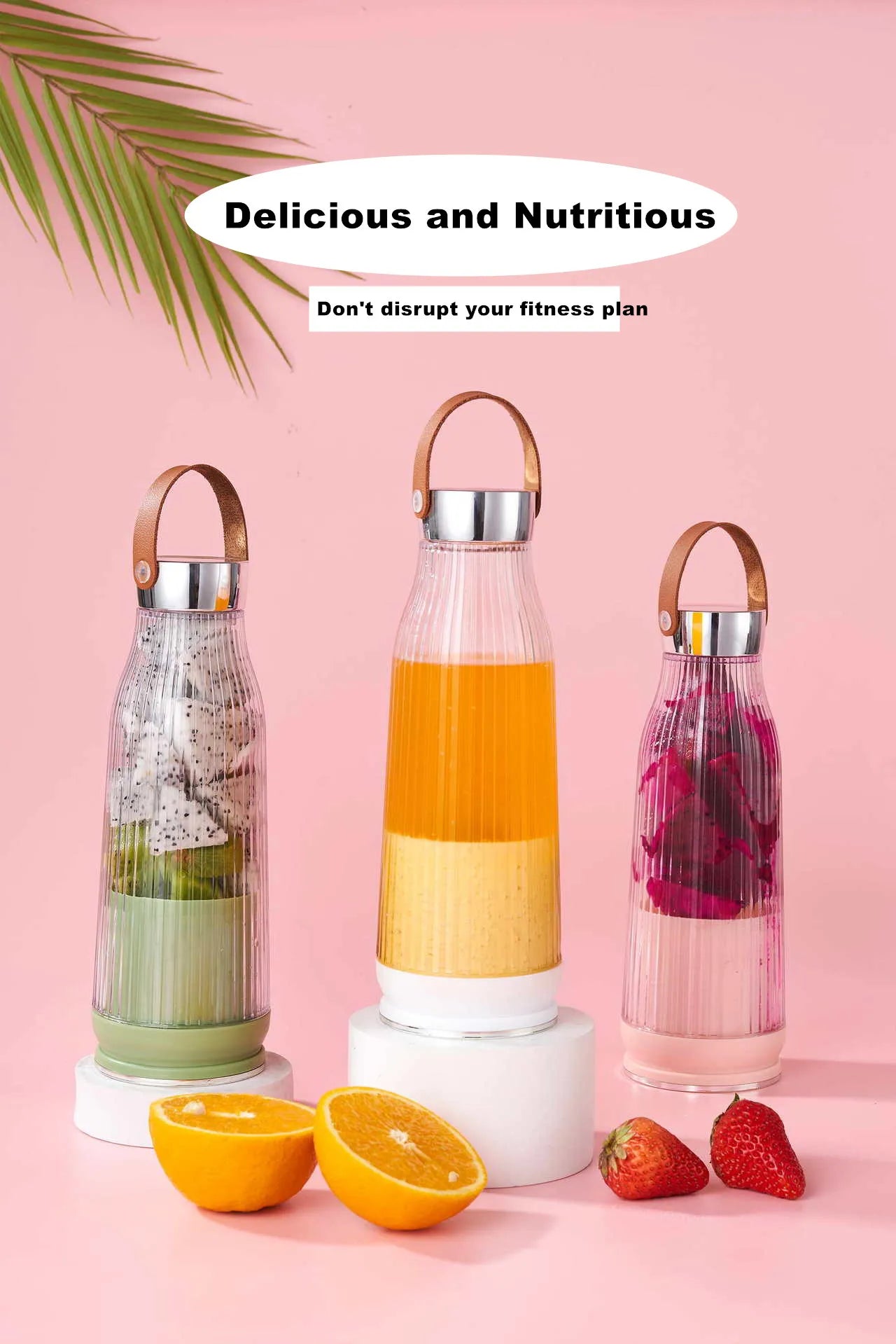 2026 Electric Juicer Cup 6 Blades Blender Milkshake Machine USB Portable Fruit Milk Mixing Tool Mini Fresh Juice Blender