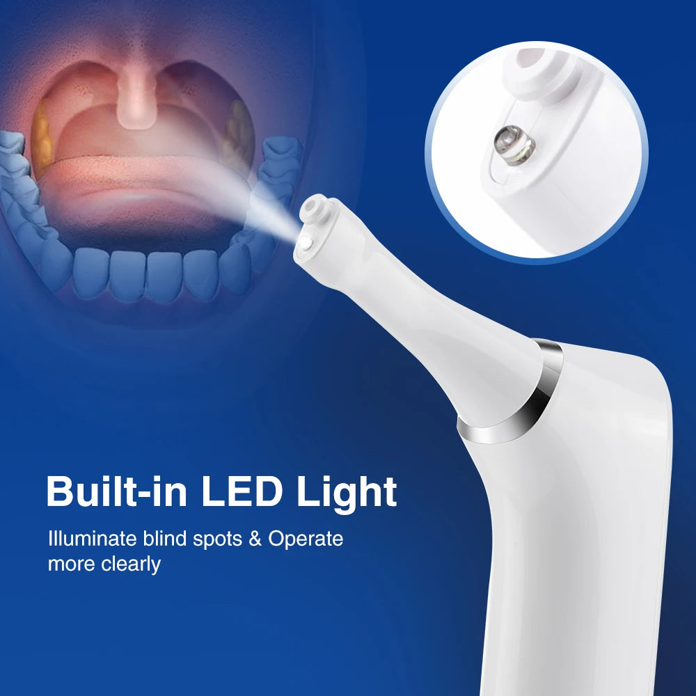 Electric Visual Tonsil Stone Remover Kit with LED Light HD Camera 3 Suction Modes Tonsil Stone Removal Fresher Mouth Oral Care