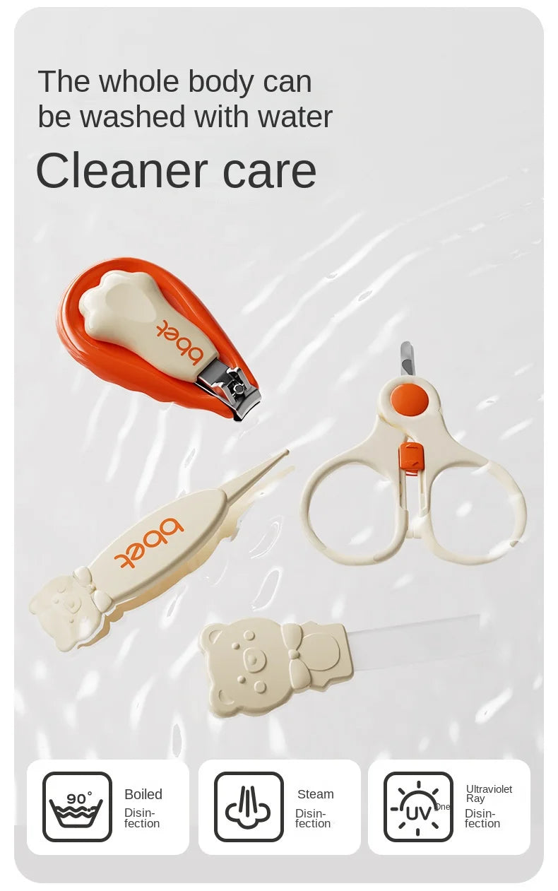 Baby Nail Clipper Set Child Care Tool Clippers Newborn Baby Nail Clippers