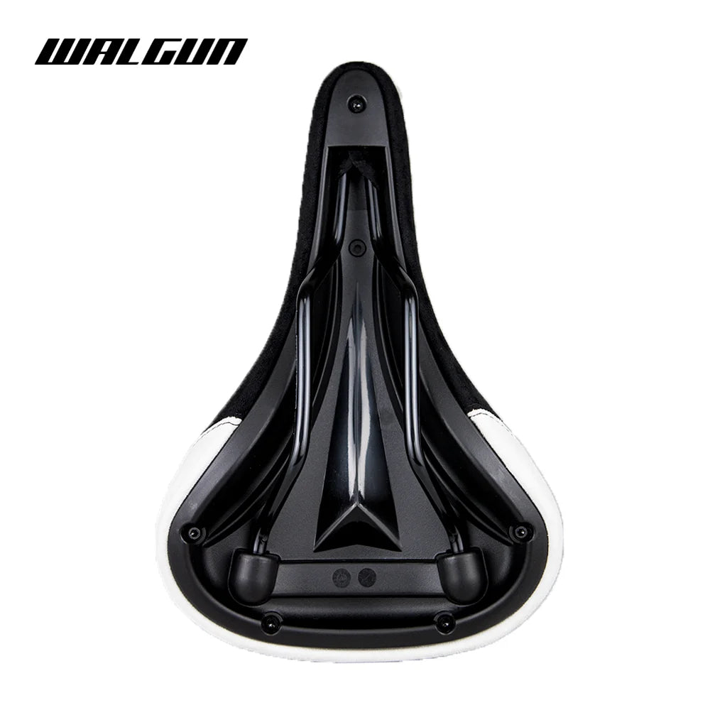 WALGUN BMX Bicycle Saddle Dirt Jump Cruiser Bike Seat with Embroidery Freestyle Racing Dowbhill Saddle MTB 265*170 Cycling Parts
