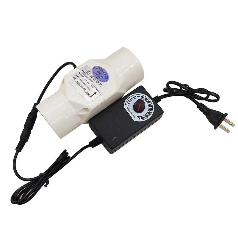 Ventilador De Escape De Velocidad Ajustable Bathroom Duct, Smoke Moxibustion 12V, Cocina, Inodoro 20mm 25mm 32mm 40mm 50mm