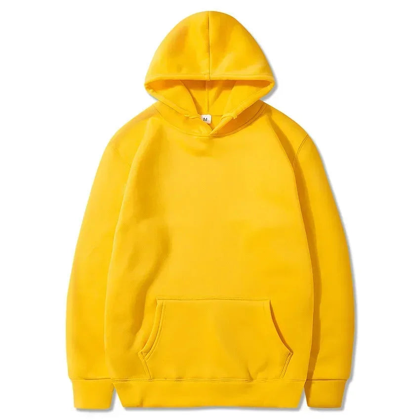 Men's Brand Monochrome, Red, Black, Gray, Pink, Casual Top, Men's and Women's Hip-hop Hoodies, Sportswear, Fashion, Autumn