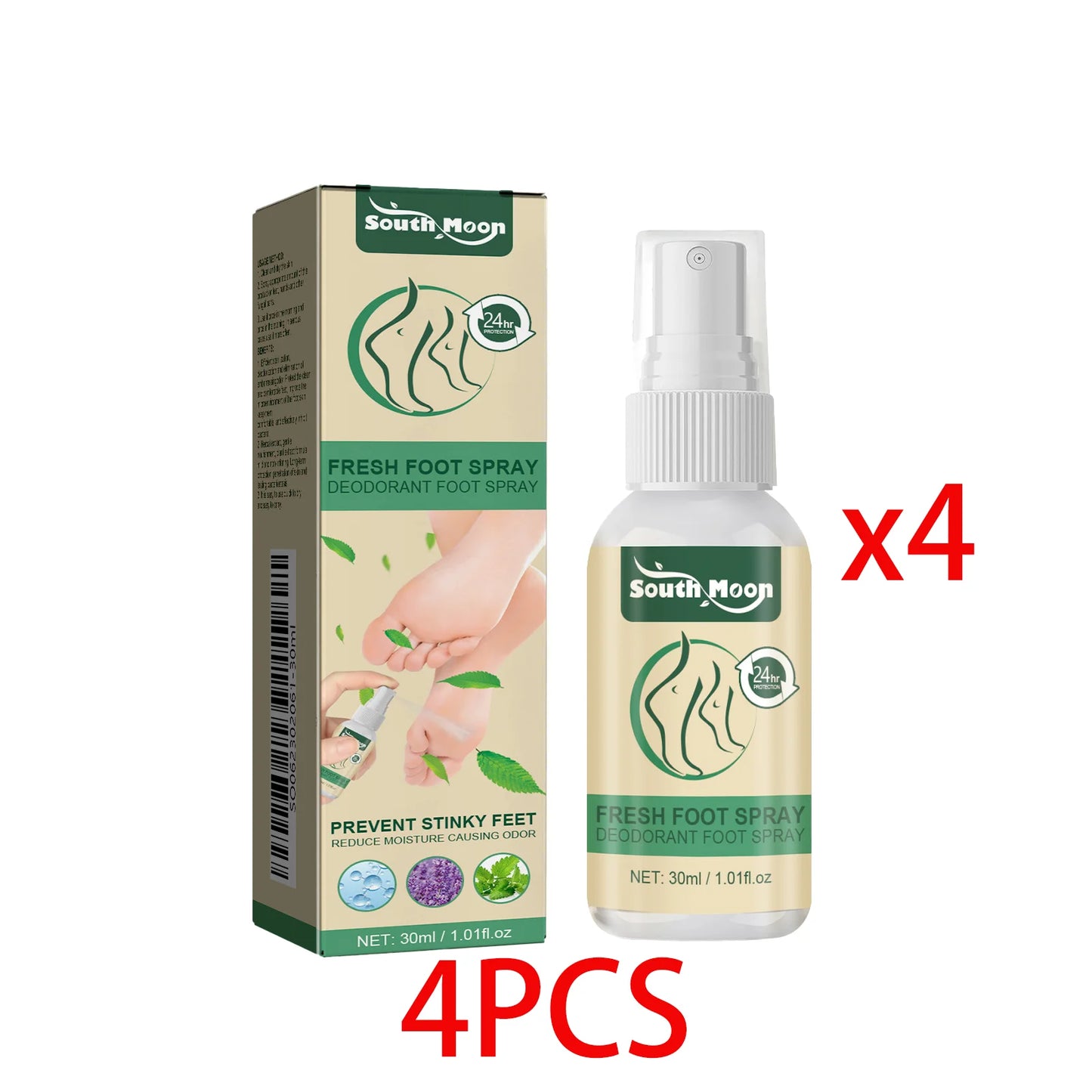 Fresh Foot Refreshing Aromatherapy Spray Foot Spray Shoe Odor Remover For Sweaty Feet Natural Soothing Scented Feet Spray Care