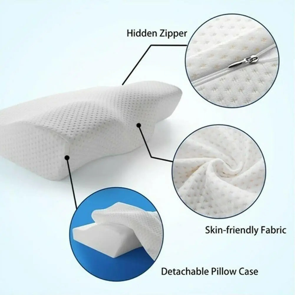 Memory Foam Bed Orthopedic Pillow For Neck Sleeping Orthopedic Pillow Pillow Latex Cervical Neck  Pillow For Side Back