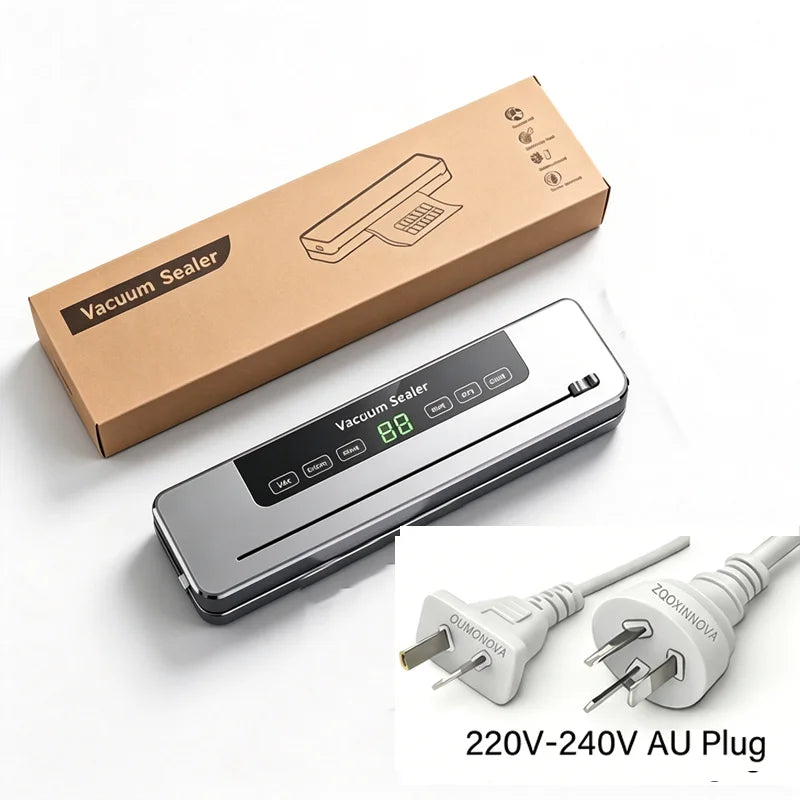 Portable Vacuum Sealer for Food Kitchen Gadgets Degasser Home Appliance Compressor Plastic Bag Sealer Vacuum Packaging Machine