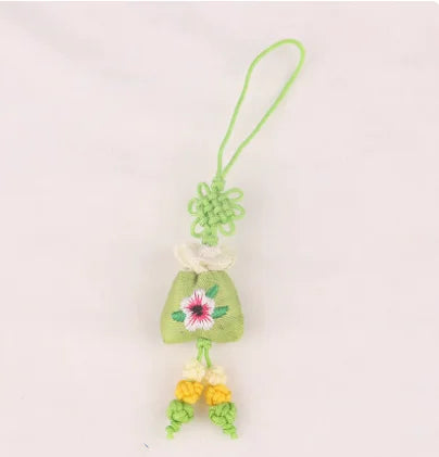 10 Pcs Y2K Bag Charms - Cute Embroidered Butterfly, Fish & Flower Pendants for Keychain, Phone Case Lanyard, Purse Accessory