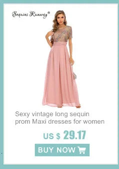 Sexy vintage Maxi Sequin cocktail Dress bridesmaid Prom Dresses for Women Casual Party Long sleeve club Bodycon Dress vestidos