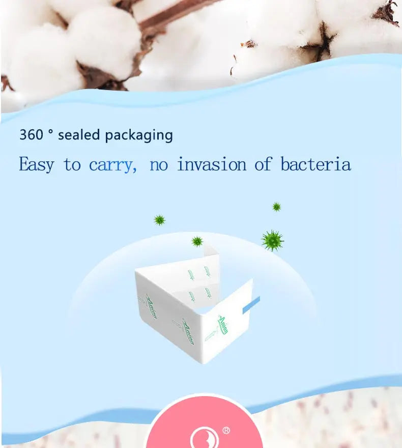 3packs/lots LOVE MOON Anion Sanitary towel Feminine Hygiene Sanitary Napkin Soft Mesh Menstrual Pads Organic Cotton for women
