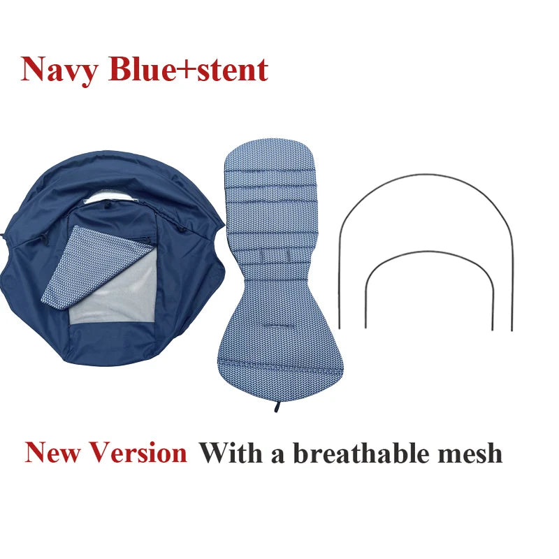 175° Stroller Hood&Seat Liner For Babyzen Yoyo Canopy Cover Cushion Fit YOYO2/YOYA Pram Sunshade 1:1 Fabric Stroller Accessories