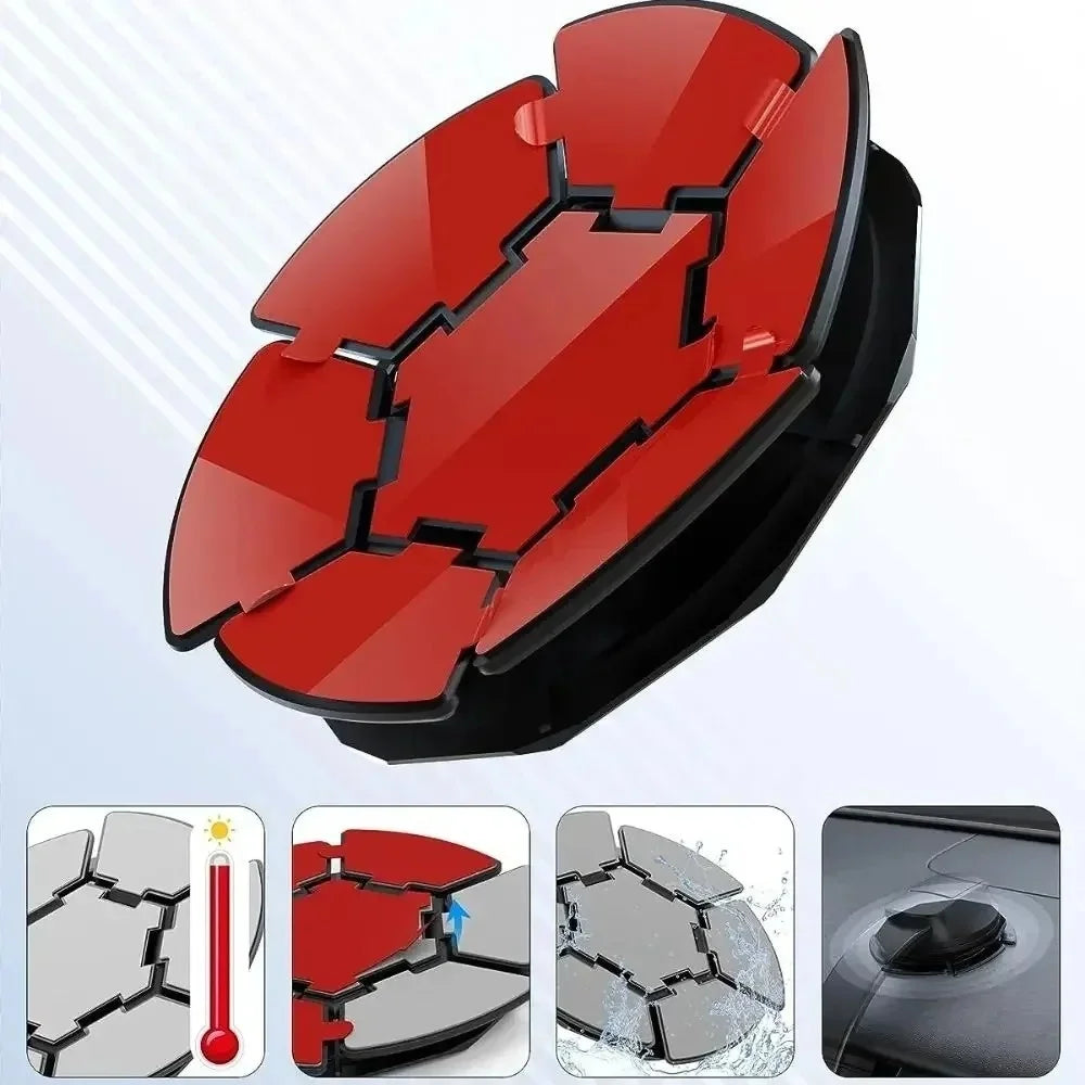 Universal Suction Cup Phone Holder Mount Base Pad Adhesive Disk for Car Dashboard Windshield Curved Surface Cellphone Stand