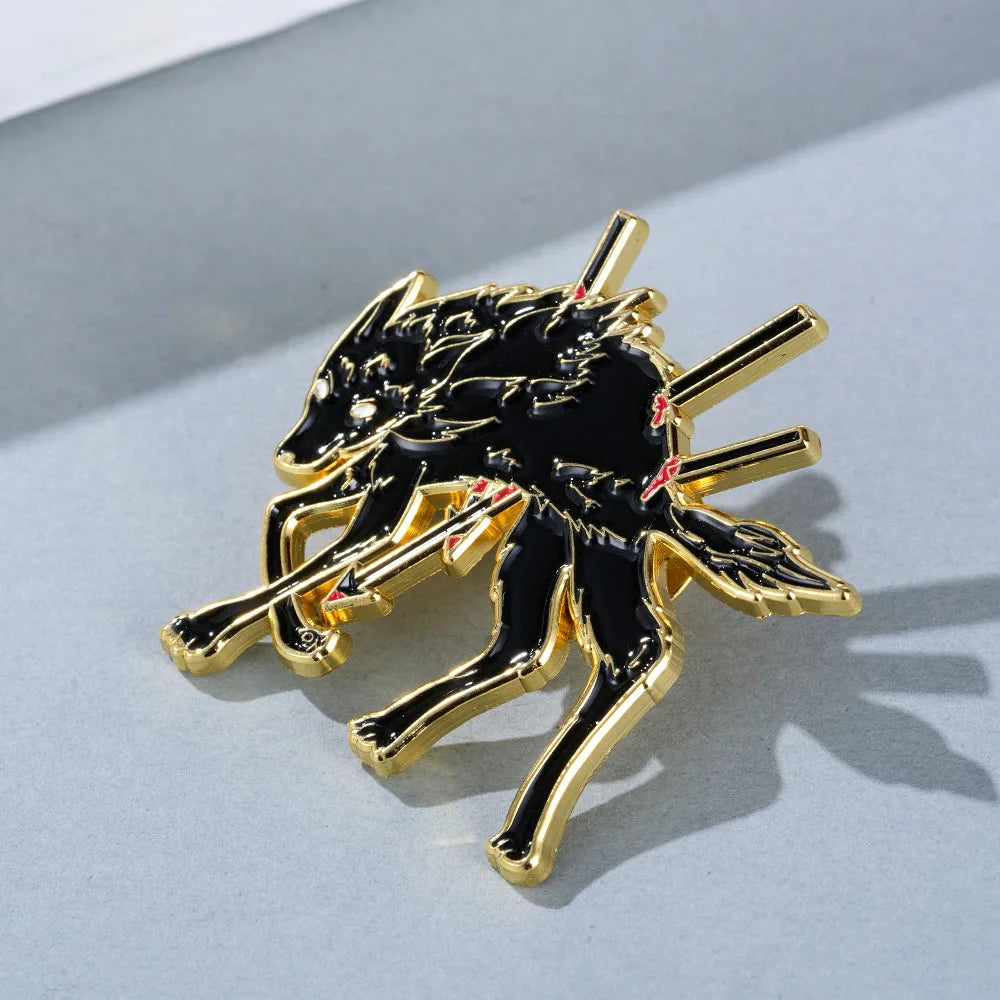 Horror Halloween Costume Accessories Cartoon Skeleton Ghost Enamel Pin Men's Backpack Badge Clothes Accessories Wholesale