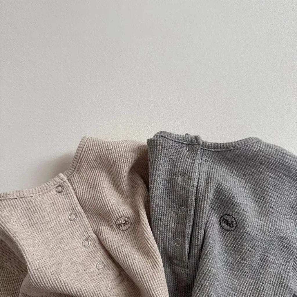 2025 Summer New Baby Short Sleeve Romper Boy Girl Newborn Solid Simple Jumpsuit Cotton Infant Toddler Casual Clothes 0-24M