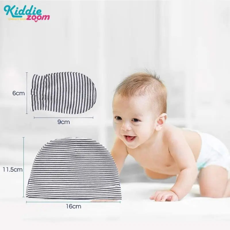 23 Pieces 0-12M Baby Girl Clothes 100%Cotton Jumpsuit+Hat+Gloves+Socks Baby Boy Clothes Newborn Baby Gift Set Animal