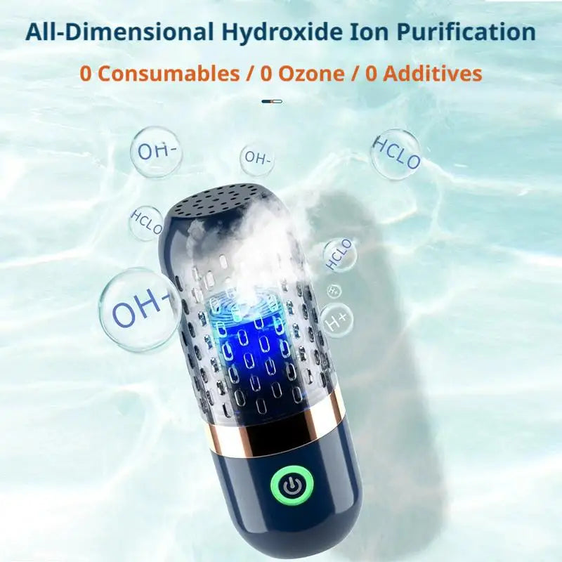 Wireless Capsule Fruit And Vegetable Cleaning Purifier Cleaning Machine Food Sterilization And Vegetable Washing Machine