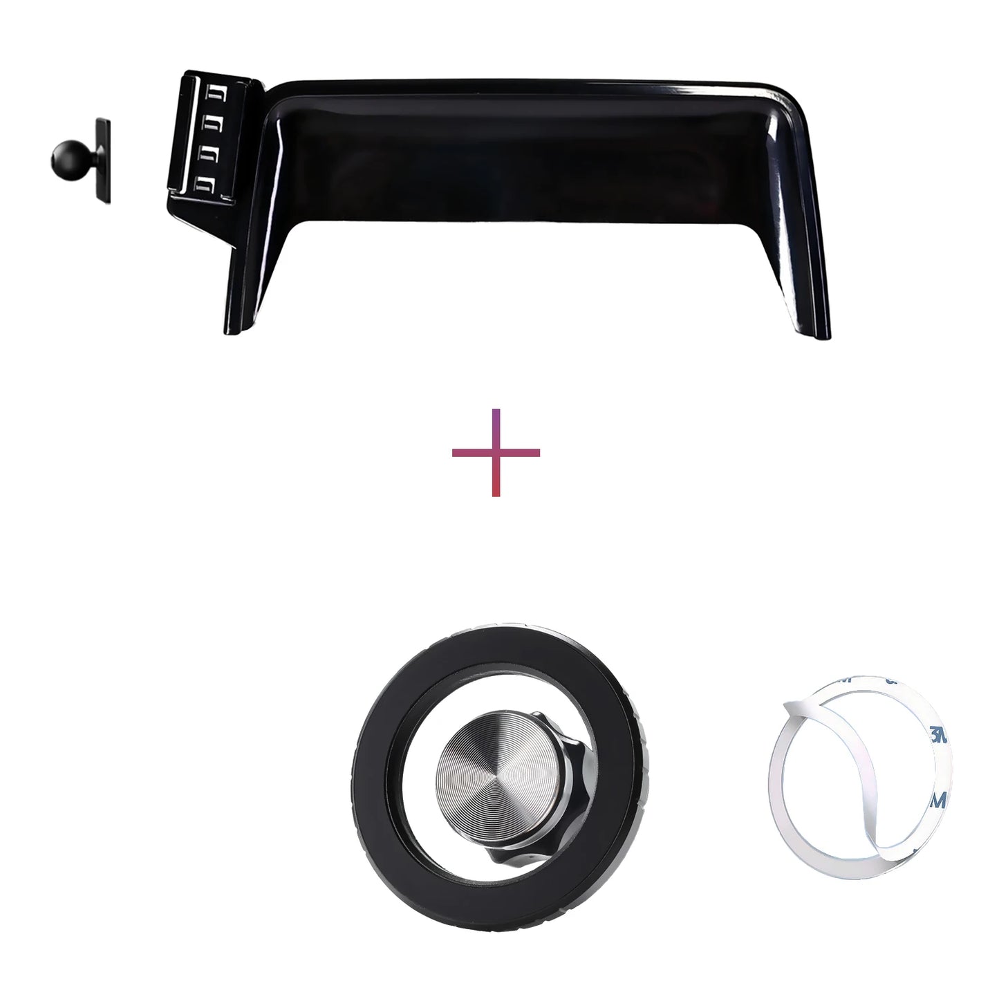 For Ford Fiesta MK8 2017-2020 2021 2022 Car Phone Holder Fixed to Screen Car Magnetic MagSafe Wireless Charger Mount Accessories